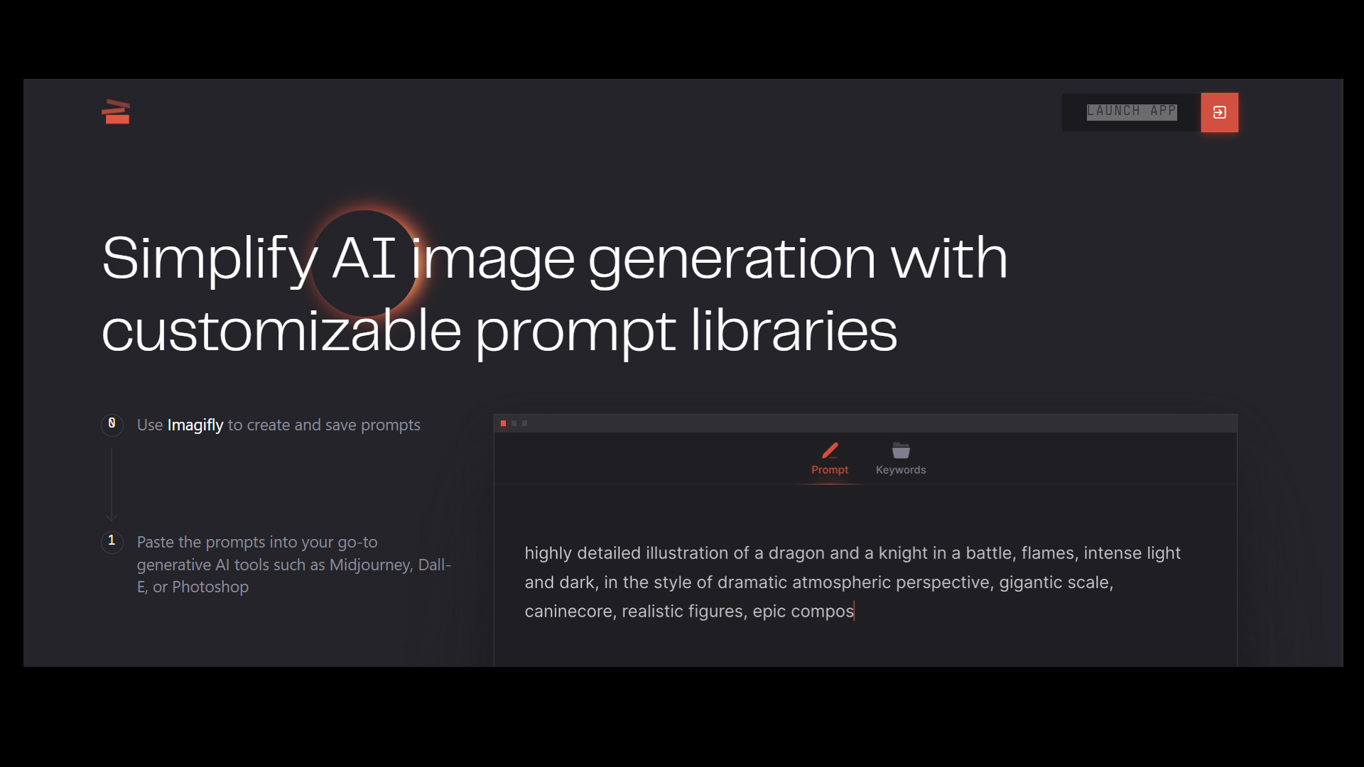 Imagifly Organisez vos prompts IA comme un pro !