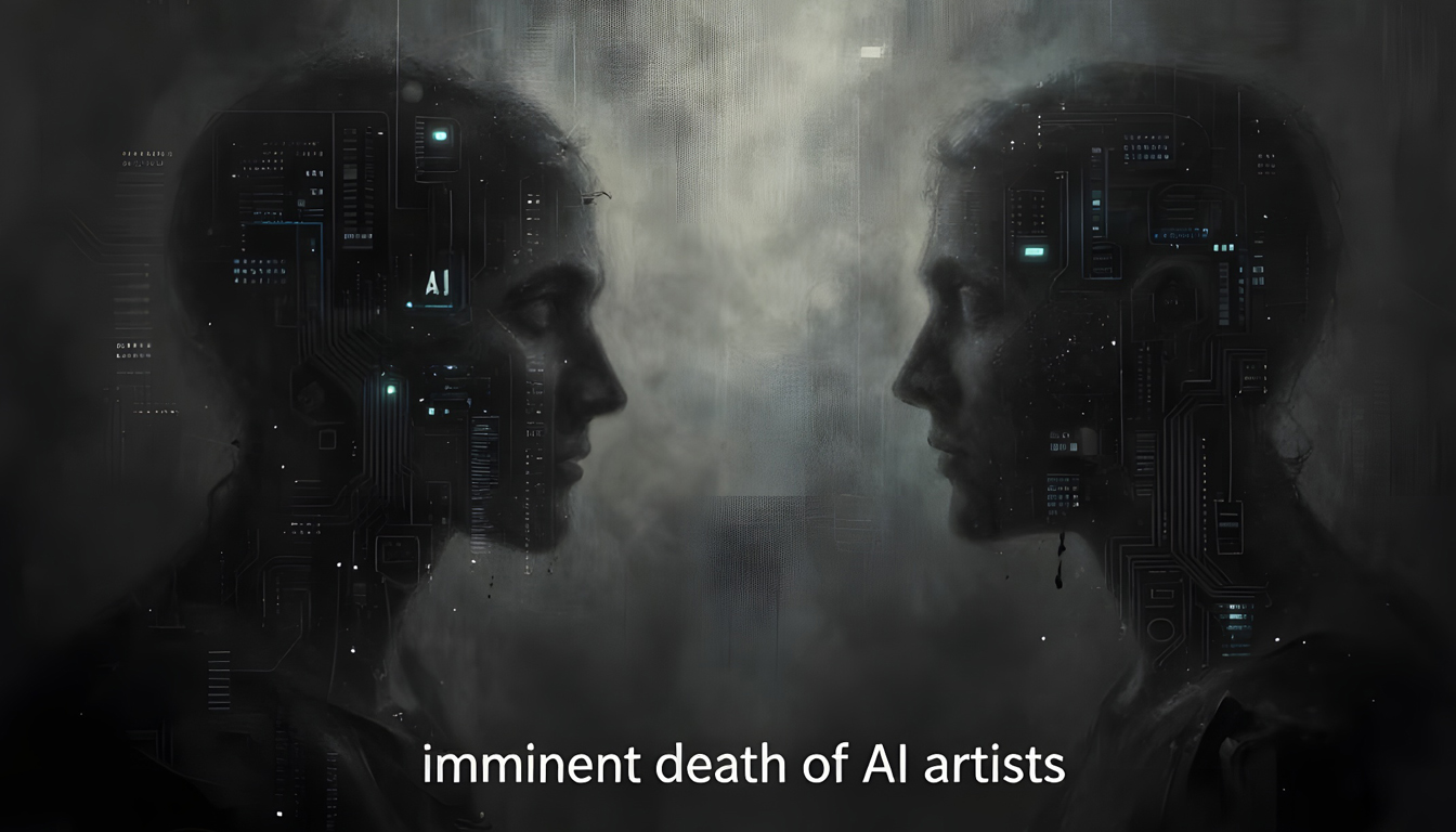 La mort imminente des artistes IA