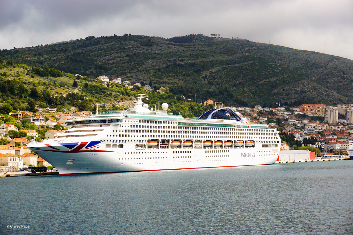 P&O Cruises Oceana Dubrovnik