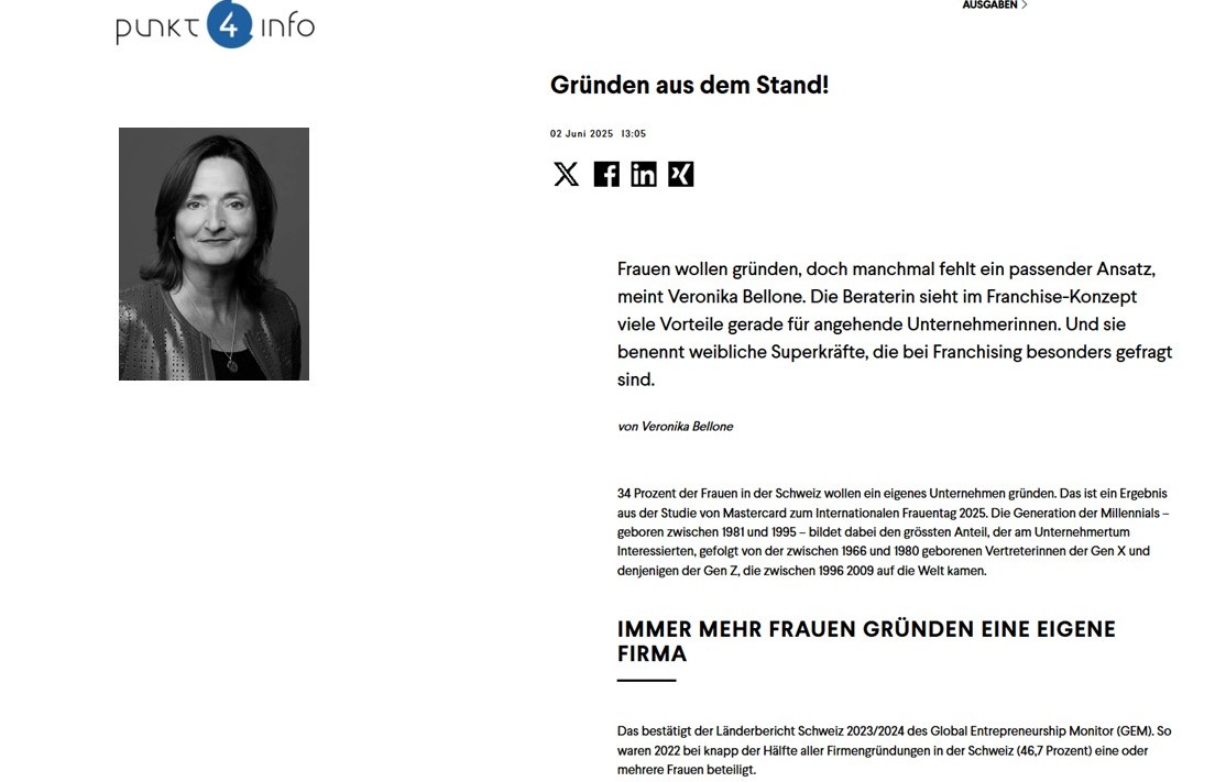 Gründen aus dem Stand!