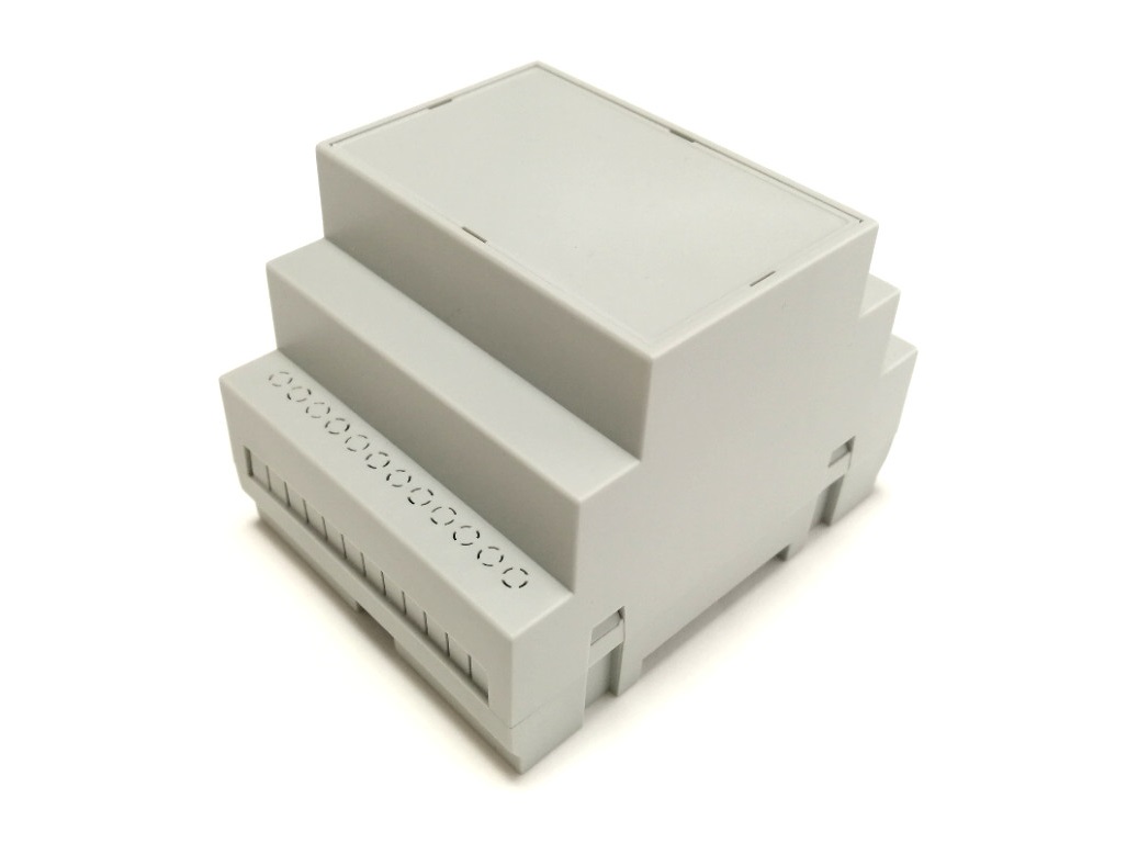 RasPiBox Pico mit Gehäuse grauer Frontplatte 