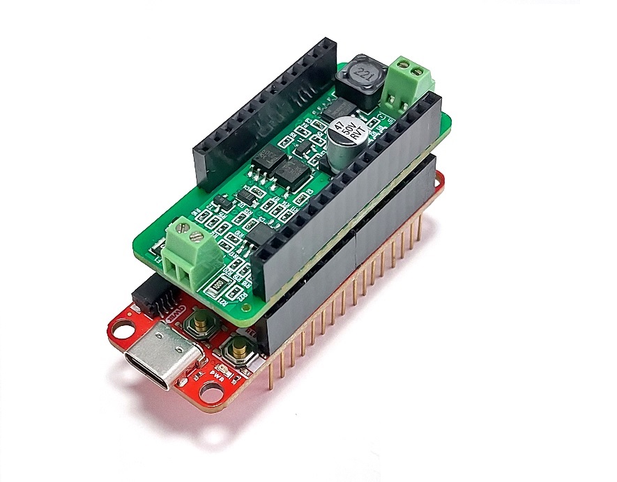 M-BUS Master Wing on top of Thingplus board