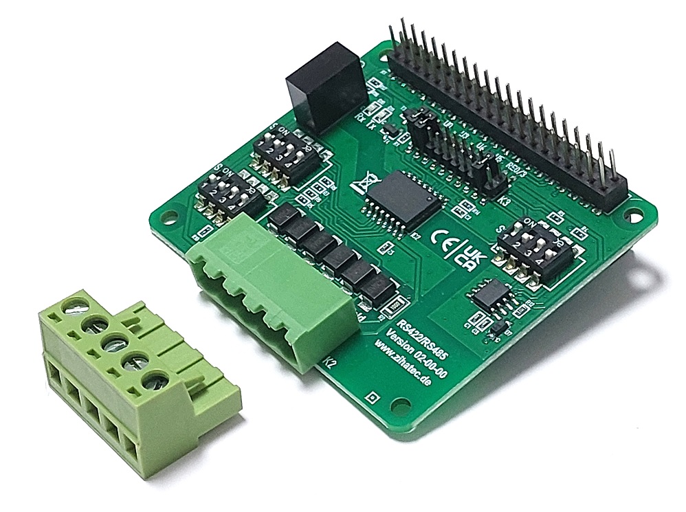 RS422/485 HAT (Seitenansicht rechts)