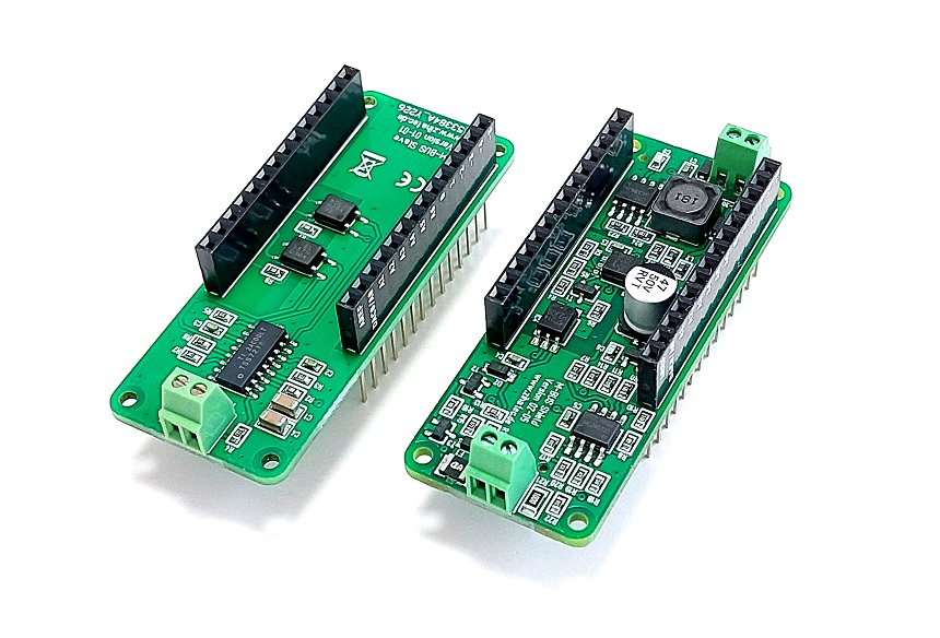 NEW: M-BUS master and slave shield for Arduino MKR
