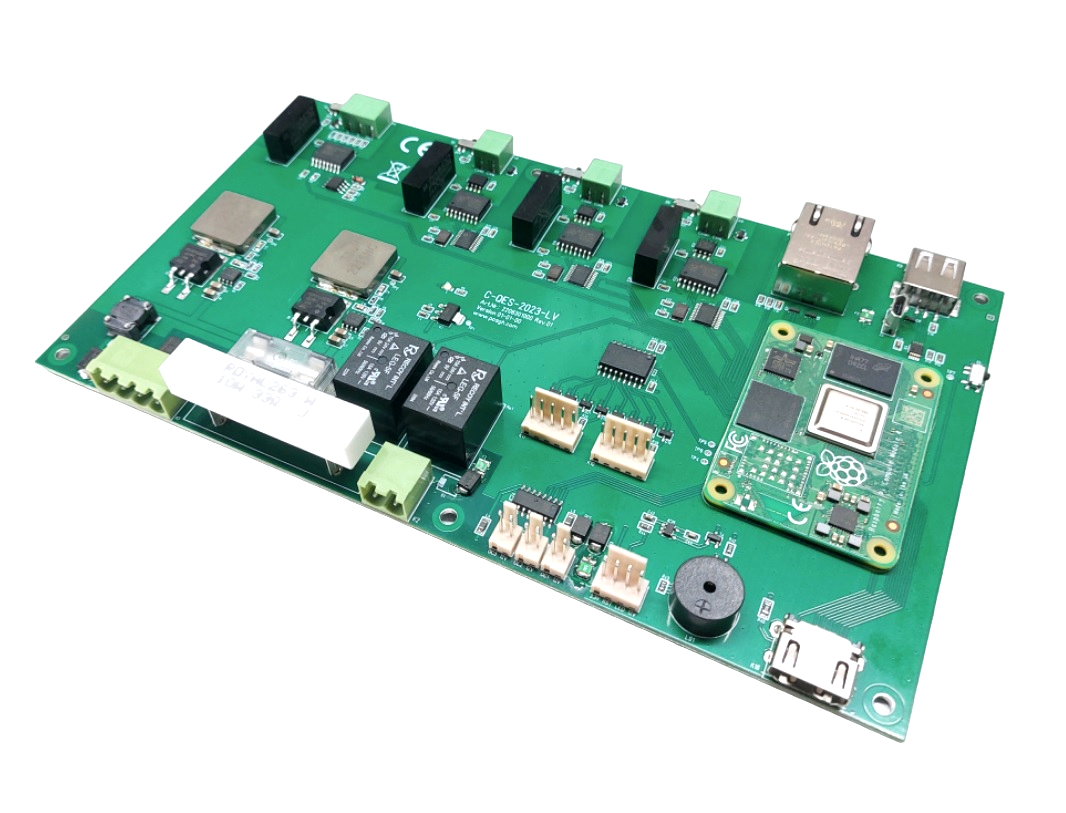 Solar battery controller with CM4 - P.C.S. Germany