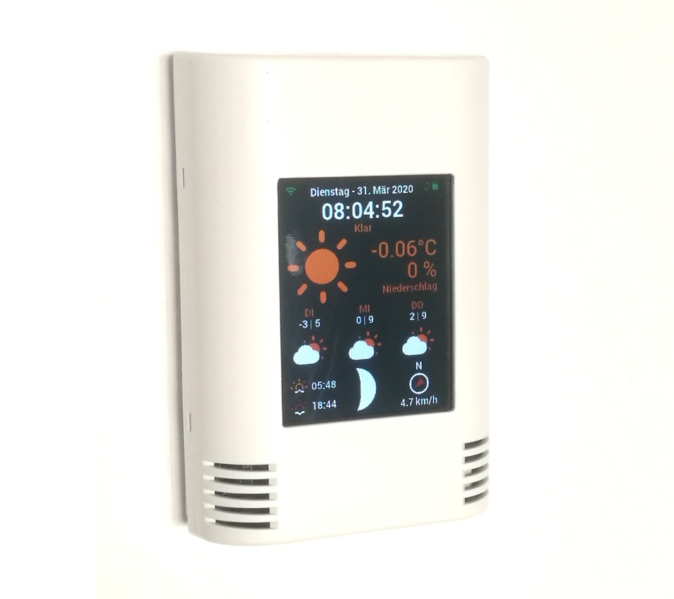 AZ-Touch Wandgehäuse für Pizero