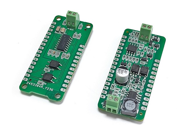 NEW: M-BUS master and slave wing for Feather boards