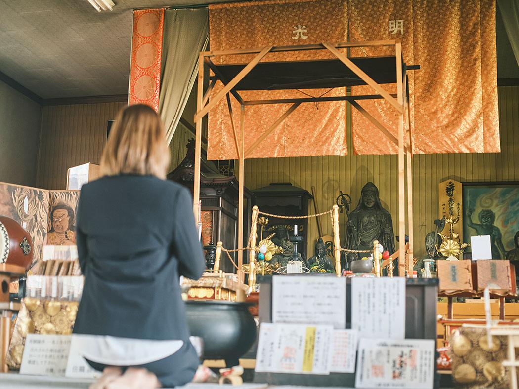 役行者誕生所で知られる吉祥草寺にて