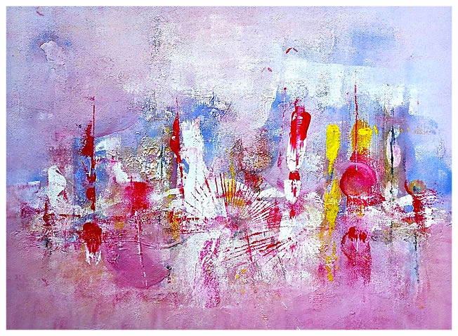 Ordine e metamorfosi, 2015, Olio, 84 x 64 cm  