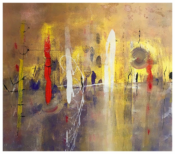 Chiara percezione, 2015, tecnica mista, 82 x 92 cm