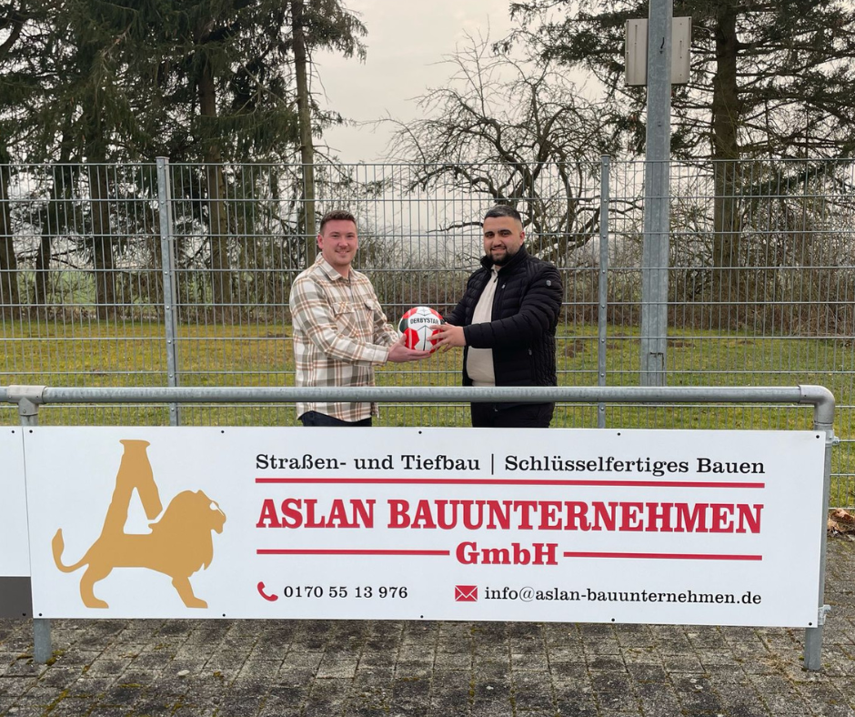 Starke Unterstützung für den FC Waldbrunn: Aslan Bauunternehmen als Premiumballsponsor