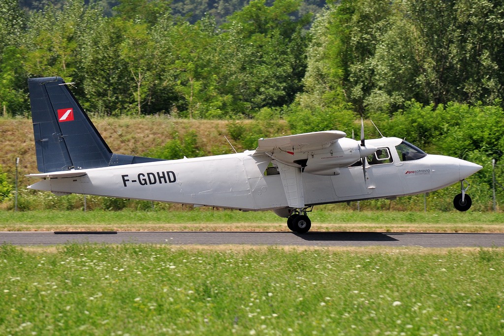 F-GDHD BN-2A-9 591 Aero Sotravia @ Aeroporto di Trento © Piti Spotter Club Verona
