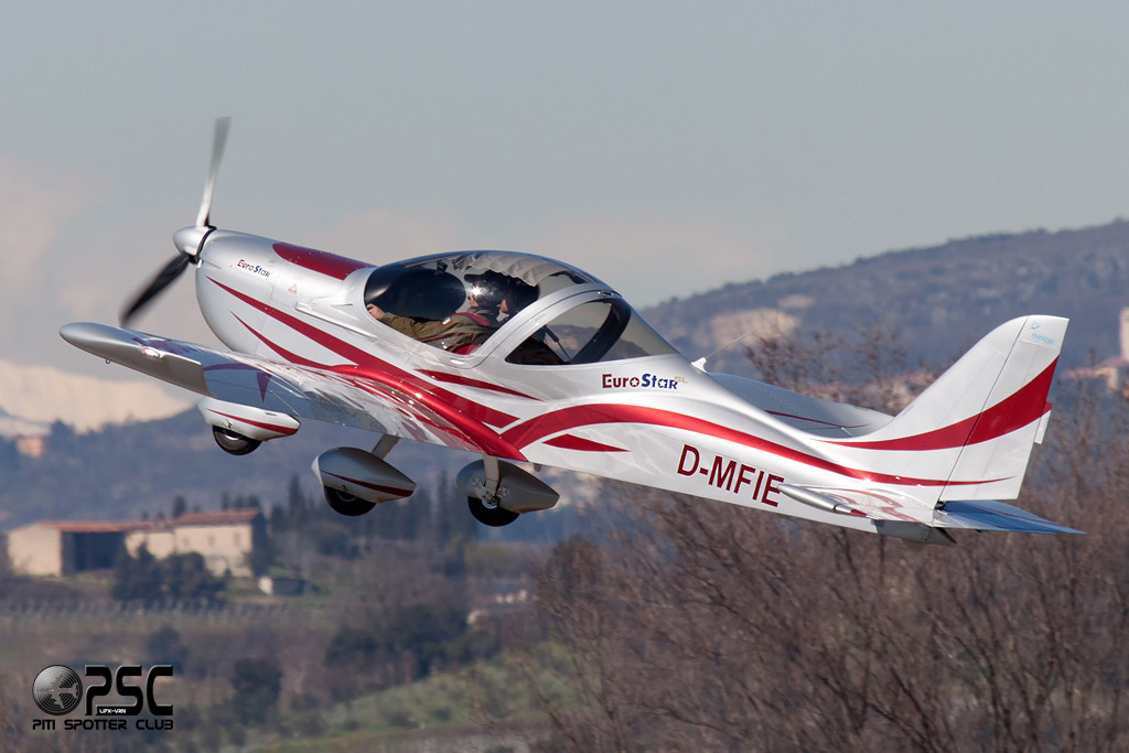 D-MFIE - Evektor-Aerotechnik EV-97 Eurostar @ Aeroporto Verona Boscomantico © Piti Spotter Club Verona