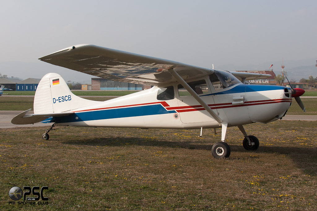 D-ESCB Cessna 170 C170 L1P @ Aeroporto Verona Boscomantico © Piti Spotter Club Verona