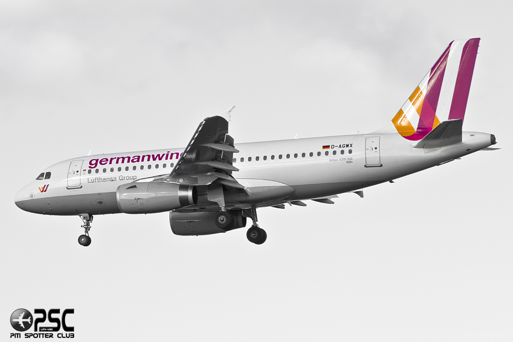 D-AGWX A319-132 5569 Germanwings @ London Heathrow Airport 07.02.2014 © Piti Spotter Club Verona