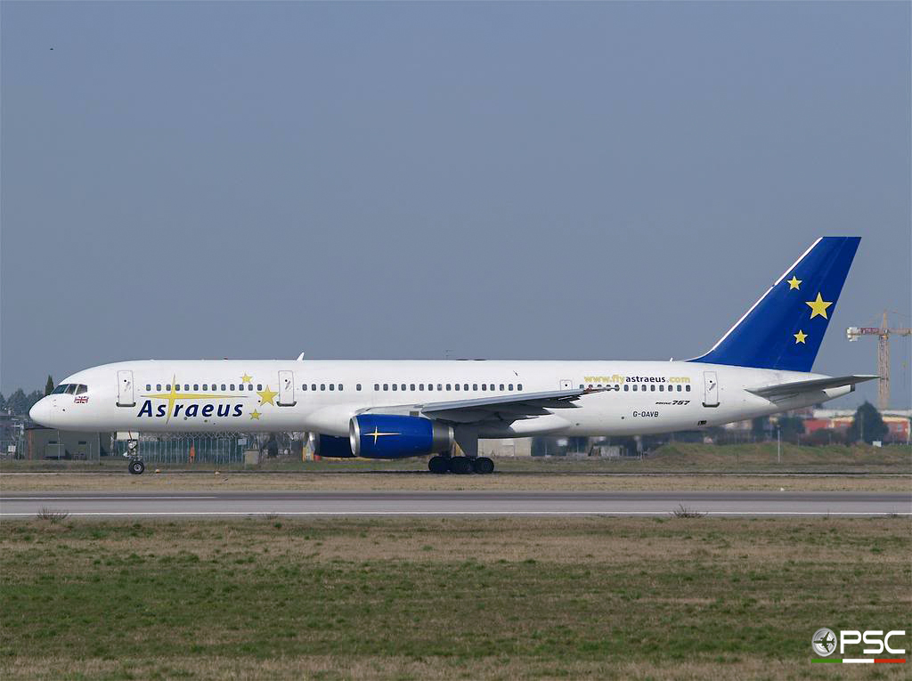 G-OAVB B757-23A 24289/209 Astraeus @ Aeroporto di Verona 17.02.2007  © Piti Spotter Club Verona