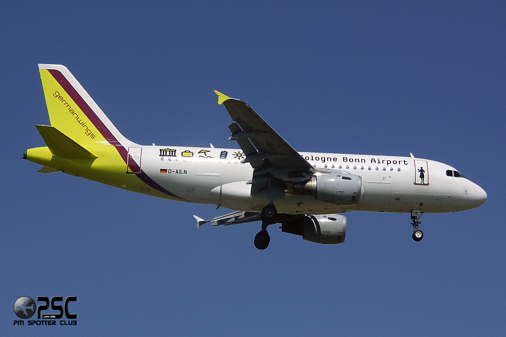 D-AILN A319-114 700 Germanwings @ Aeroporto di Verona © Piti Spotter Club Verona