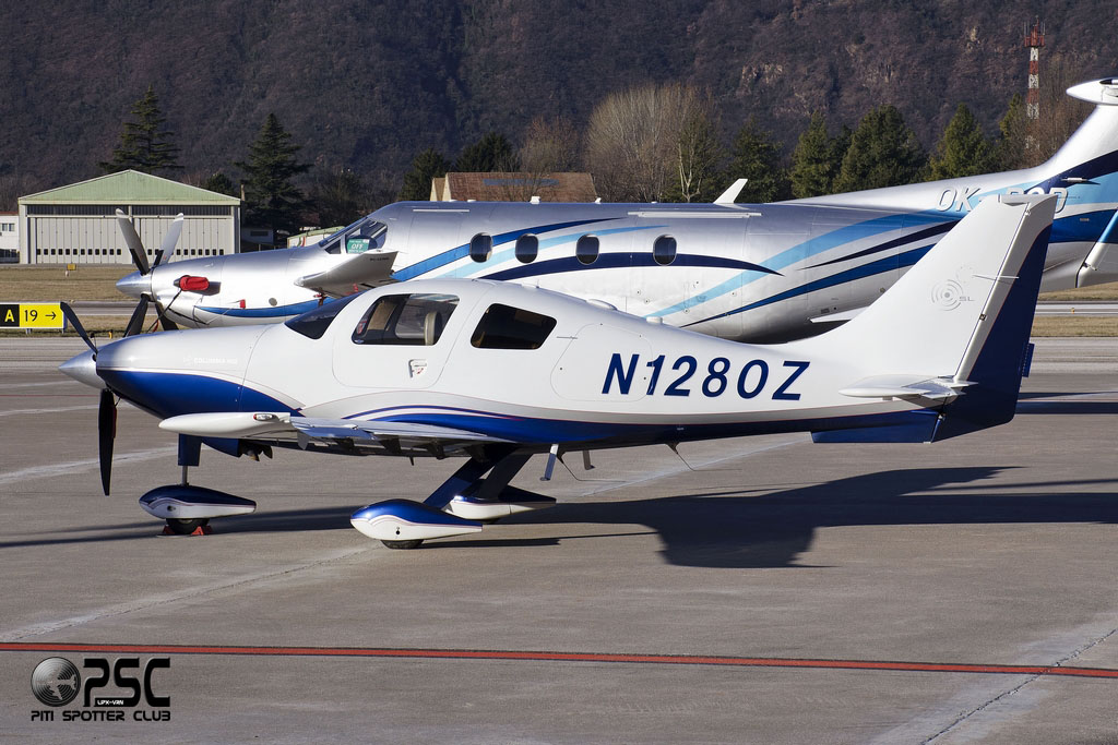 N1280Z Columbia Aircraft Mfg LC41-550FG COL4 41654 @ Aeroporto di Bolzano © Piti Spotter Club Verona
