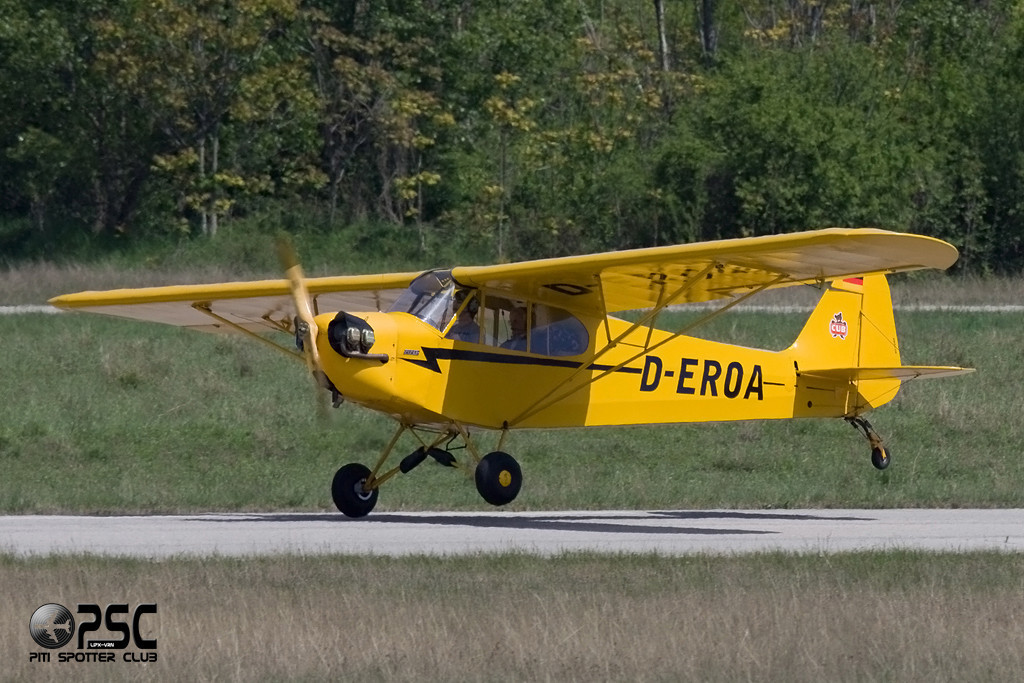 D-EROA - Piper J3 Cub @ Aeroporto Verona Boscomantico © Piti Spotter Club Veron