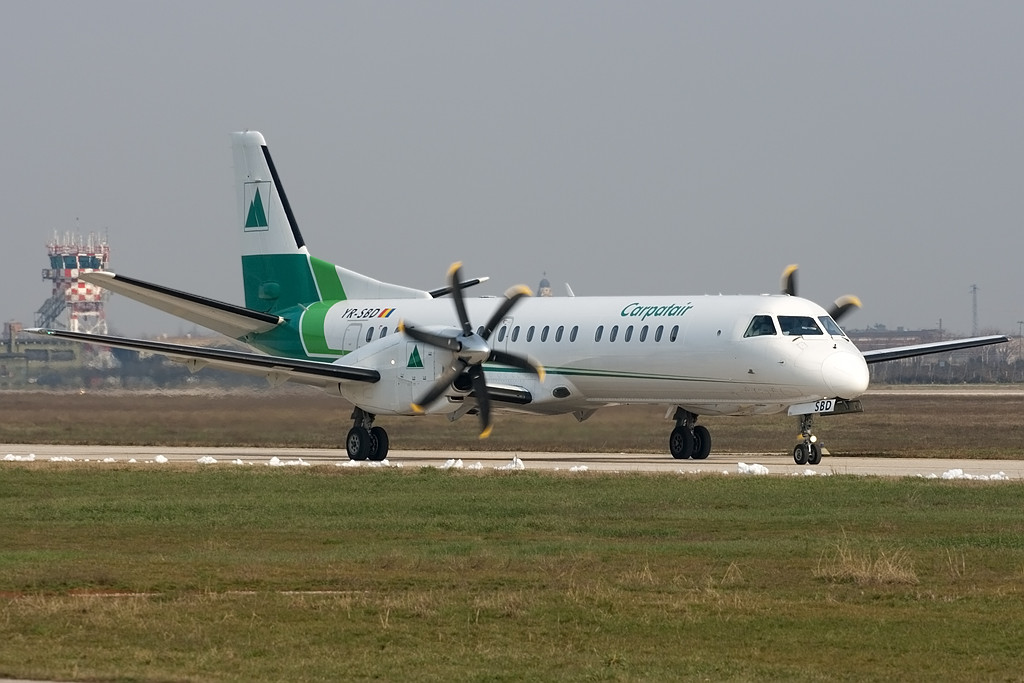 YR-SBD Saab 2000 2000-004 Carpatair