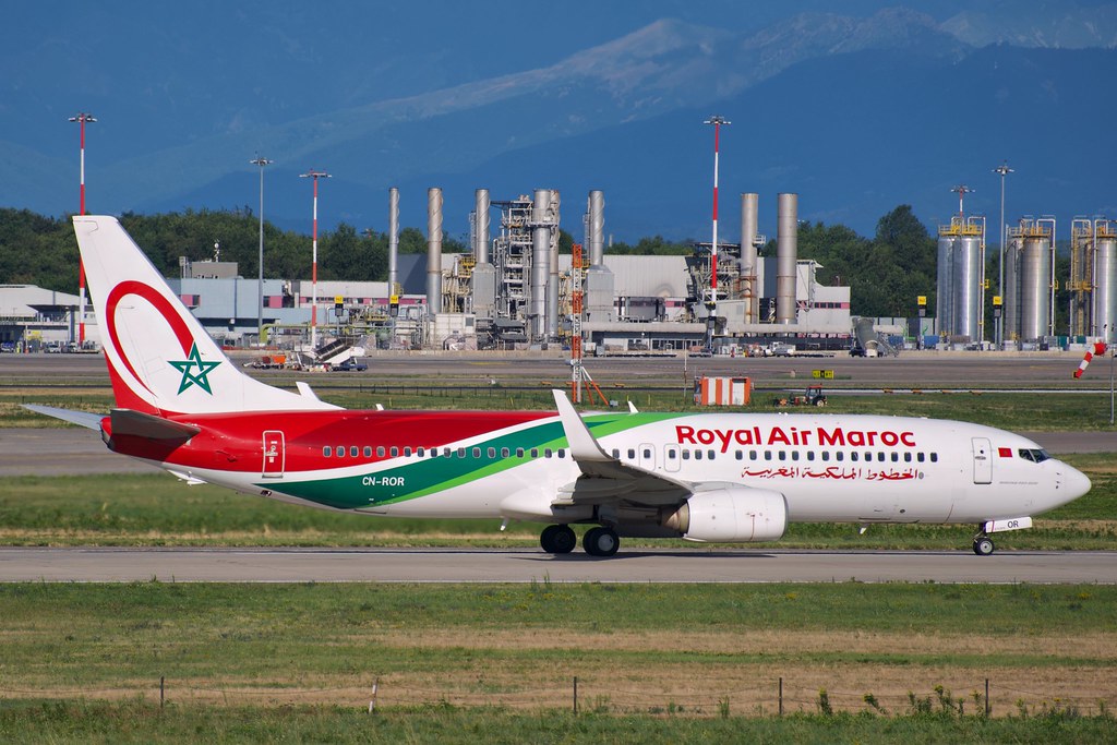 CN-ROR Boeing 737-8B6 33067 2527 cfm56-7B26  RAM Royal Air Maroc 2008 @ Milano Malpensa MXP 07 2025 © Piti Spotter Club Verona
