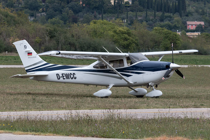 D-EWCC - Cessna 172 Skyhawk @ Aeroporto Verona Boscomantico © Piti Spotter Club Verona