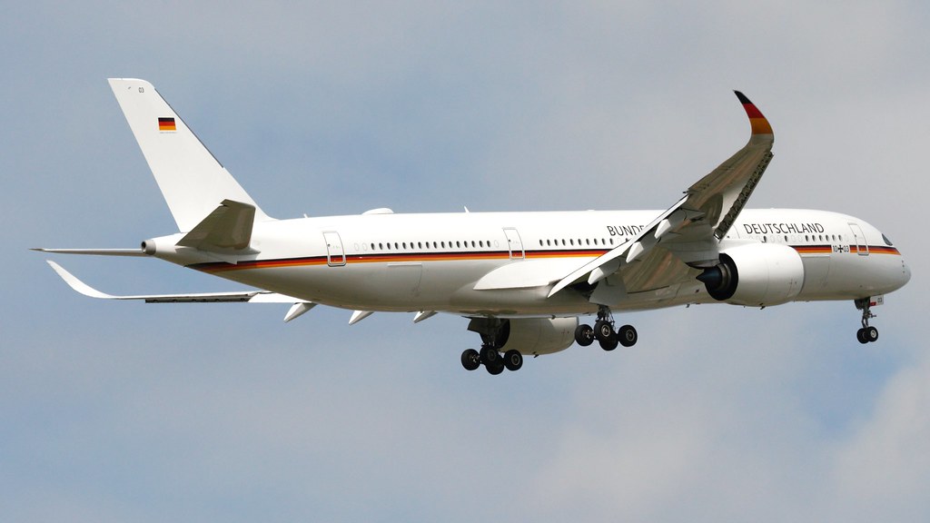 10+03 Airbus A350-941 416  Trent XWB-84 Kurt Schumacher Luftwaffe 2020 @ Aeroporto di Verona 04 2025 © Piti Spotter Club Verona