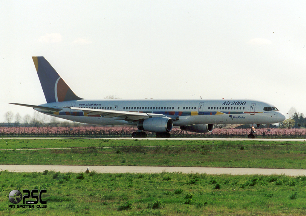 G-OOOB  B757-28A  23822/130  Air 2000  @ Aeroporto di Verona © Piti Spotter Club Verona