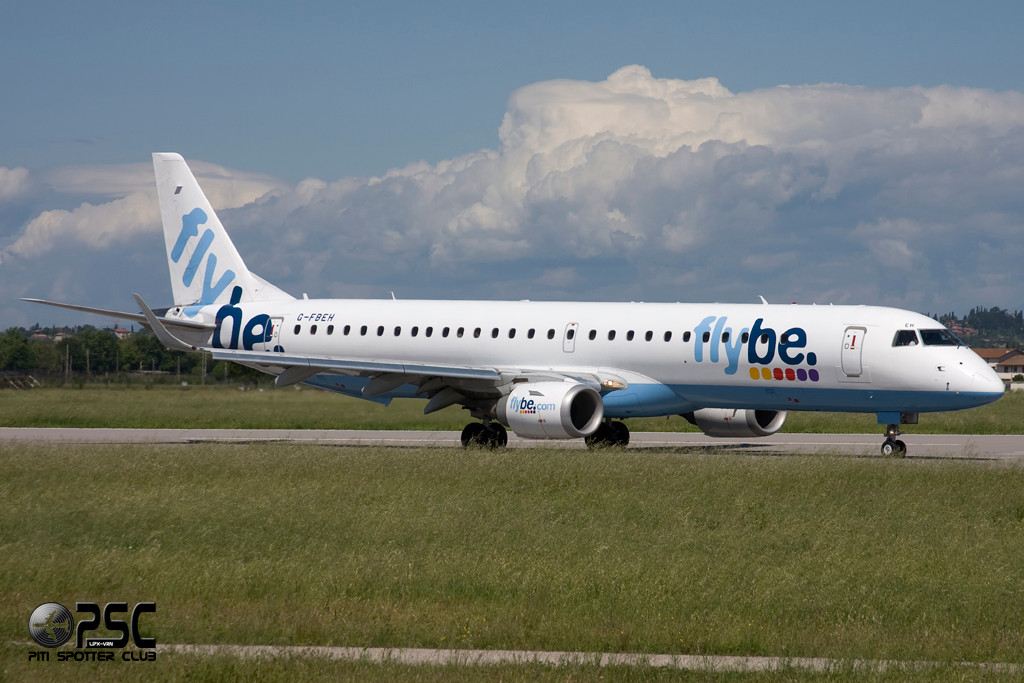 Embraer 190/195 - MSN 128 - G-FBEH @ Aeroporto di Verona © Piti Spotter Club Verona