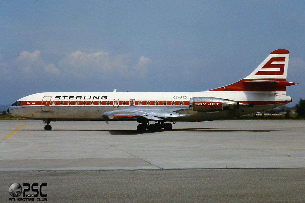 OY-STD SE210-10B3 238/236 @ Aeroporto di Verona © Piti Spotter Club Verona