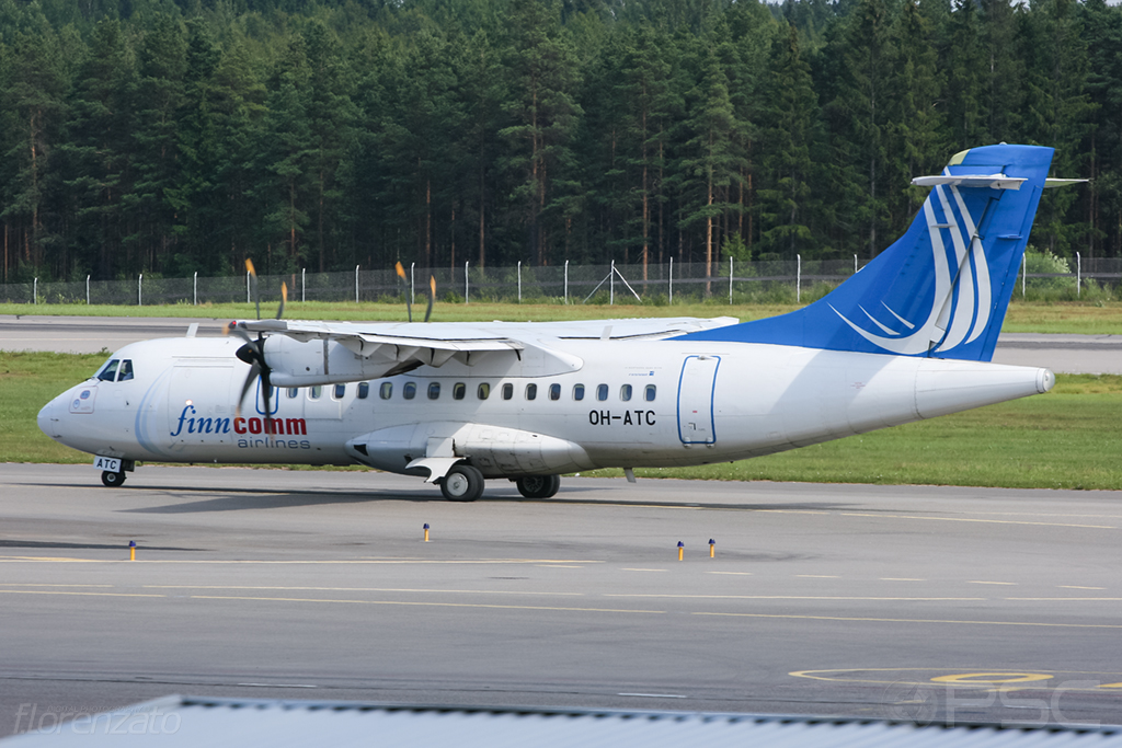 OH-ATC ATR42-500 651 FinnComm Airlines @ Helsinki Airport 2008 © Piti Spotter Club Verona