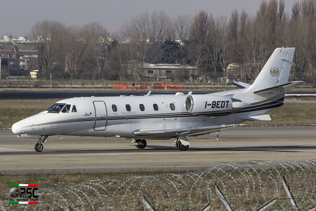 I-BEDT Ce560XL 560-5172 Euroaviation @ Milano Linate Airport 30.12.2014 © Piti Spotter Club Verona