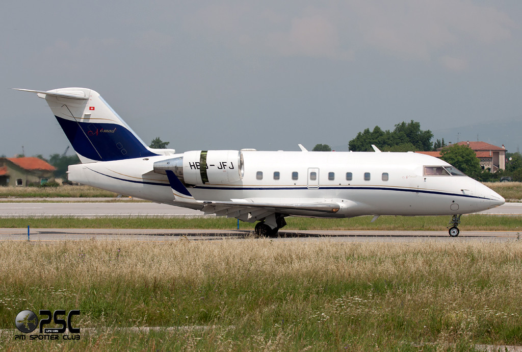 HB-JFJ CL-604 5599 Nomad Aviation