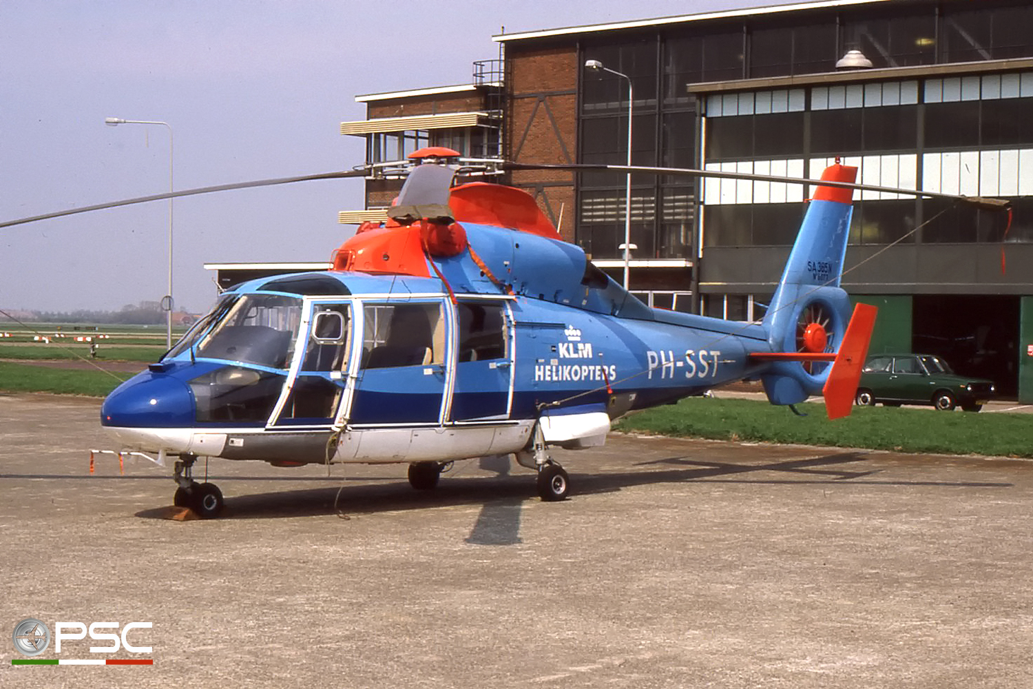 PH-SST Aerospatiale SA365N Dauphin 2 KLM Helicopters © 2017 courtesy of Marco Ceschi - Piti Spotter Club Verona