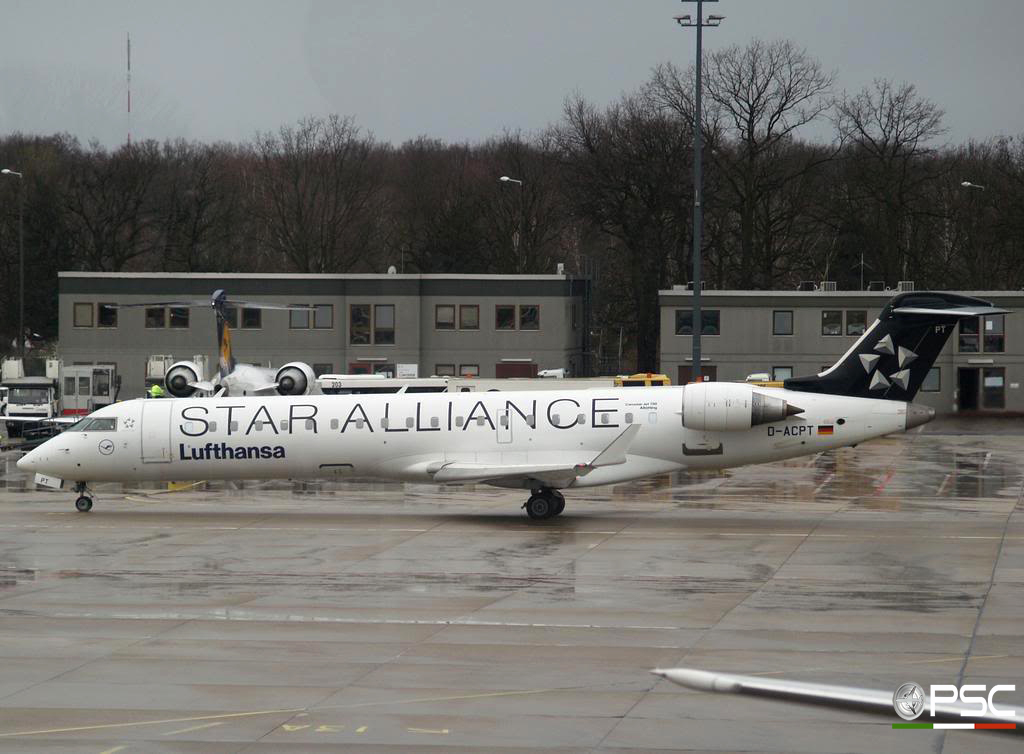 D-ACPT CRJ701ER 10103 Lufthansa Regional   @ Berlin Tegel Airport 18.03.2007 © Piti Spotter Club Verona
