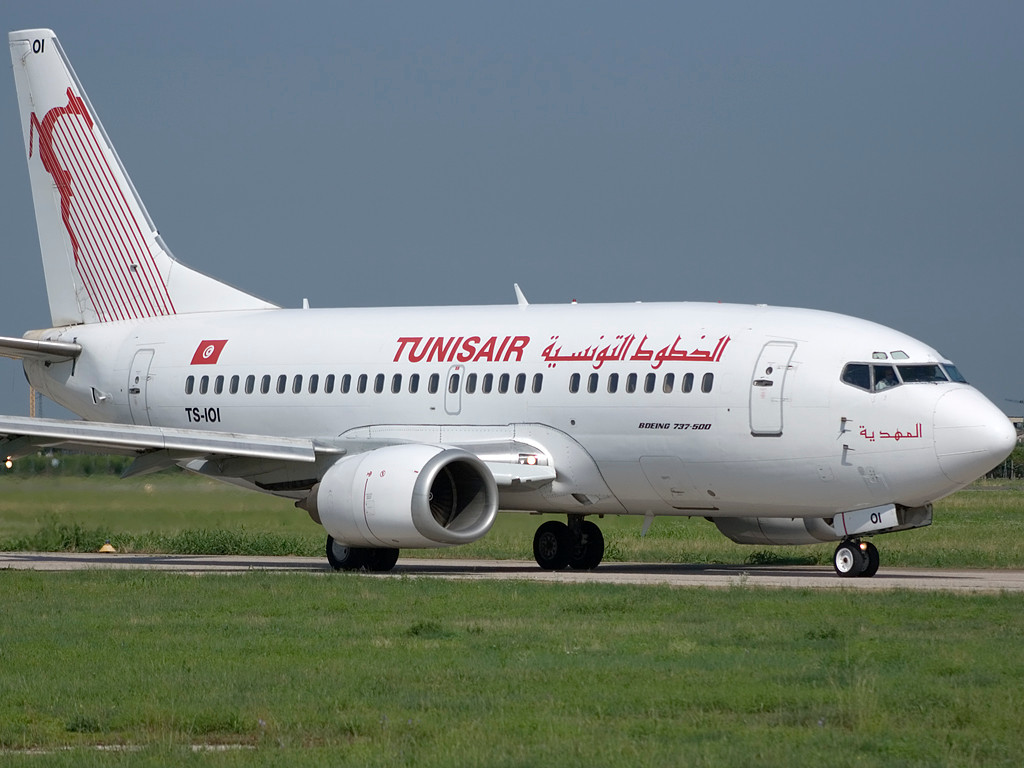 TS-IOI B737-5H3 27257/2583 Tunis Air @ Aeroporto di Verona © Piti Spotter Club Verona