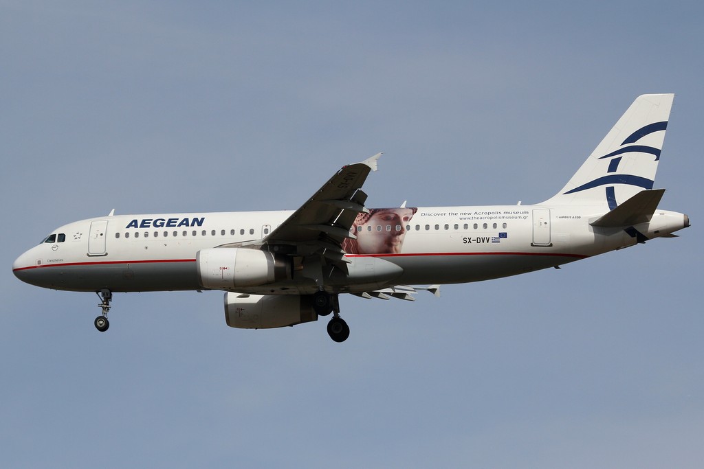 SX-DVV A320-232 3773 Aegean Airlines @ Milano Malpensa Airport 14.04.2015 © Piti Spotter Club Verona