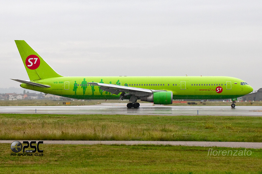 Boeing 767 - MSN 27428 - VQ-BBI  @ Aeroporto di Verona © Piti Spotter Club Verona