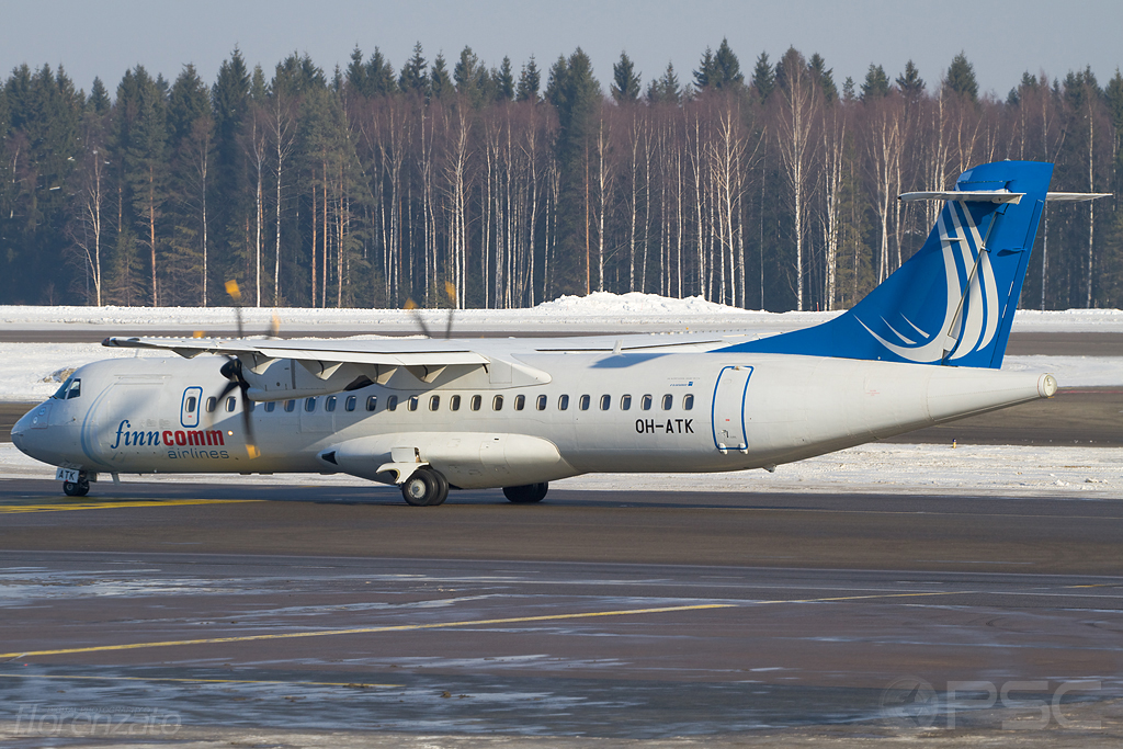OH-ATK ATR72-212A 848 FinnComm Airlines @ Helsinki Airport 2008 © Piti Spotter Club Verona