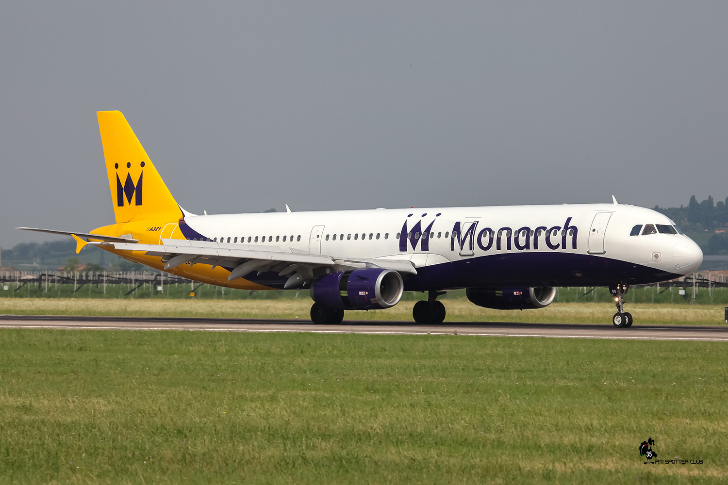 G-OZBO A321-231 1207 Monarch Airlines @ Aeroporto di Verona - 02/07/2016 © Piti Spotter Club Verona