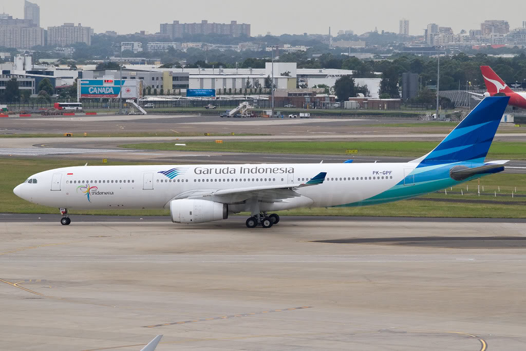 PK-GPF A330-341 153 Garuda Indonesian Airways @ Sydney Airport 16.11.2011 © Piti Spotter Club Verona