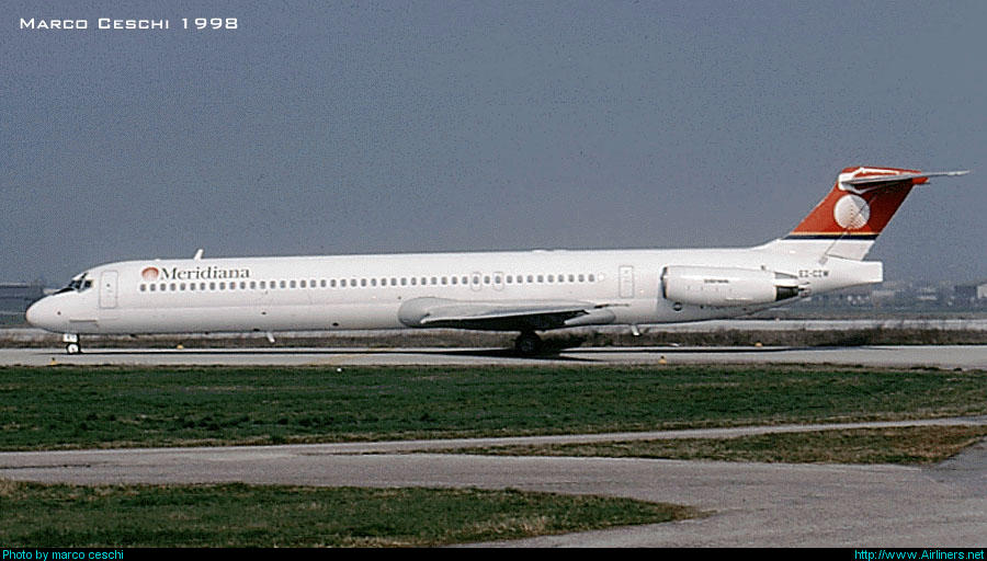 EI-CIW MD-83 49785/1628 Meridiana @ Aeroporto di Verona © Piti Spotter Club Verona