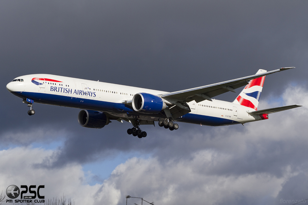 G-STBB B777-36NER 38286/887 British Airways @ London Heathrow Airport 107.02.2014  © Piti Spotter Club Verona