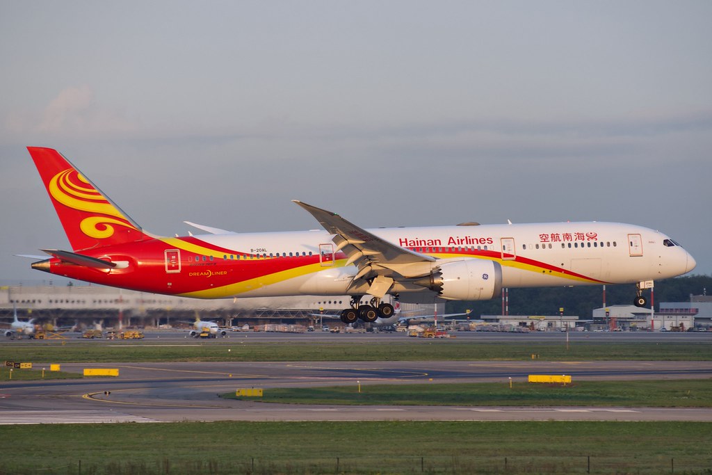 B-20AL Boeing 787-9 Dreamliner 62728 841 GEnx-1B  Hainan Airlines (DAE) 2019 @ Milano Malpensa MXP 07 2025 © Piti Spotter Club Verona