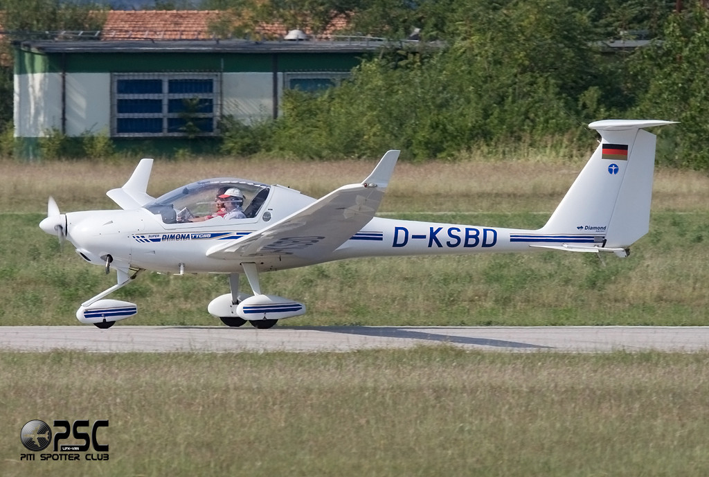 D-KSBD Diamond Aircraft Industries HK-36TTC Super Dimona DIMO @ Aeroporto Verona Boscomantico © Piti Spotter Club Verona