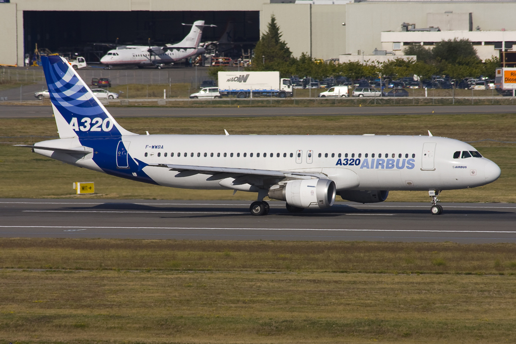 F-WWBA A320-111 1 Airbus Industrie @ Toulouse Airport 10.2008 © Piti Spotter Club Verona