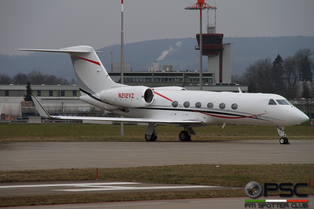 N212VZ G450 4325 Verizon Communications Inc. @ Zurich Airport 14.03.2016 © Piti Spotter Club Verona