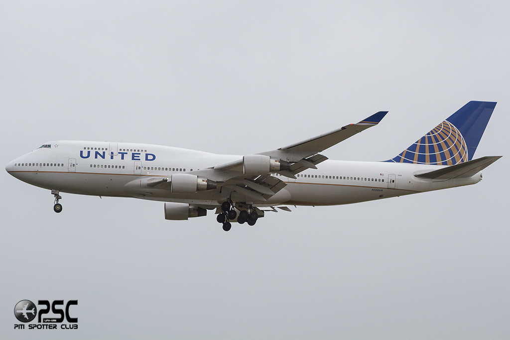 N120UA B747-422 29166/1209 United Airlines @ Frankfurt Airport 22.10.2014 © Piti Spotter Club Verona