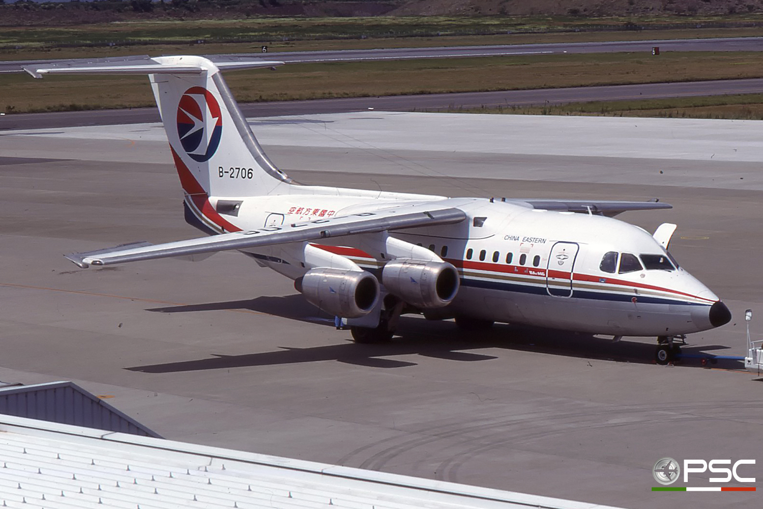 B-2706 BAe146-100 E1071 China Eastern Airlines © 2018 courtesy of Marco Ceschi - Piti Spotter Club Verona
