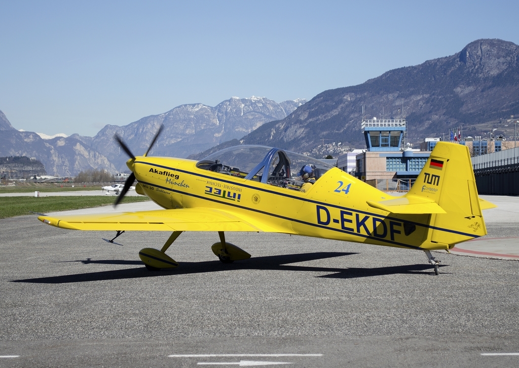 D-EKDF - Akaflieg München Mü-30 Schlacro - Private @ Aeroporto di Trento © Piti Spotter Club Verona